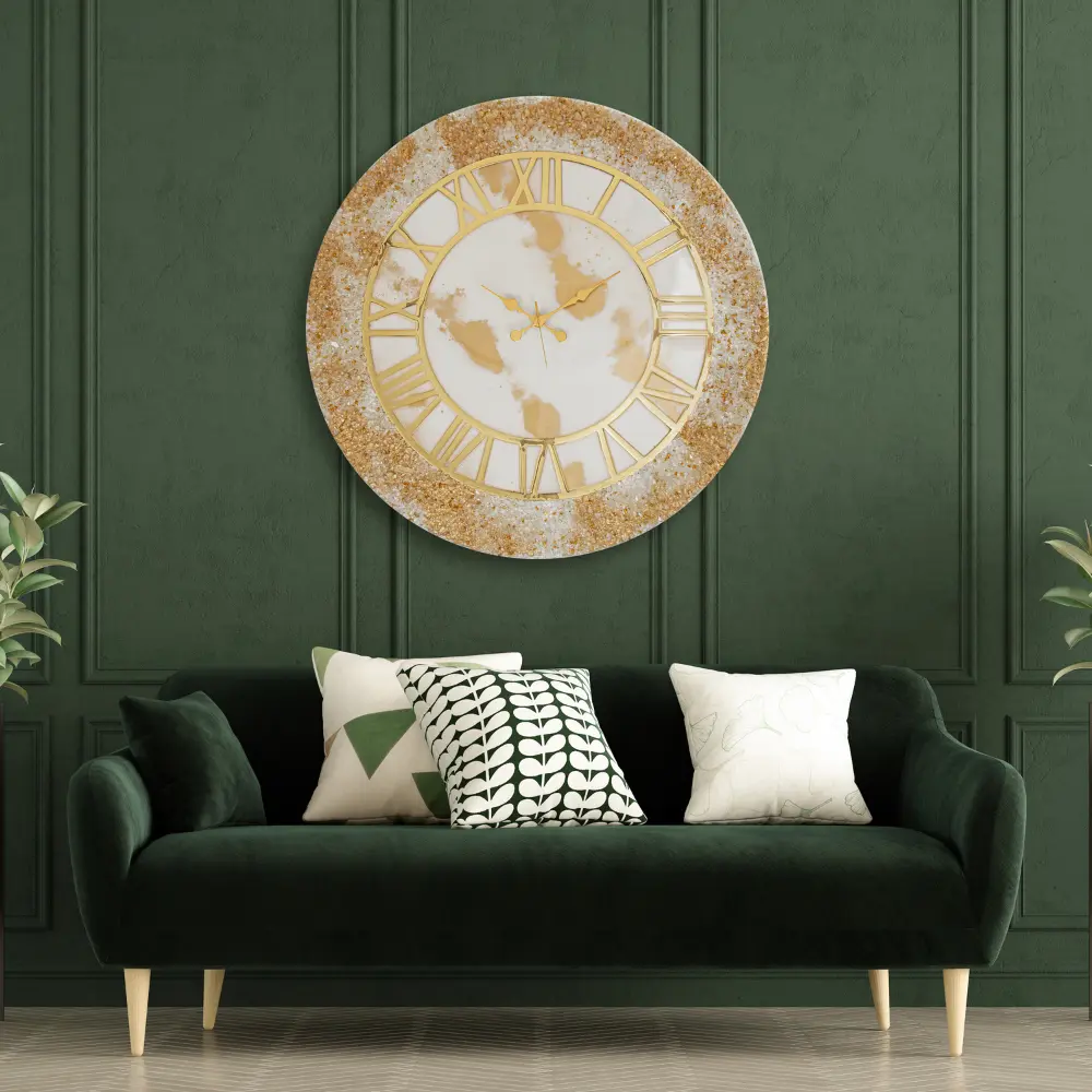 Big-40-Inch-White-Golden-Texture-Geode-Wall-Clock