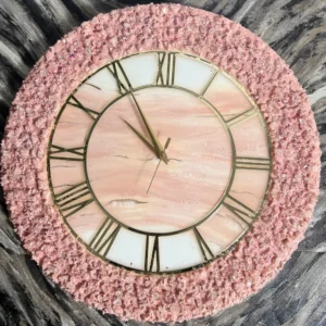 beautiful-unique-epoxy-roman-ring-wall-clock