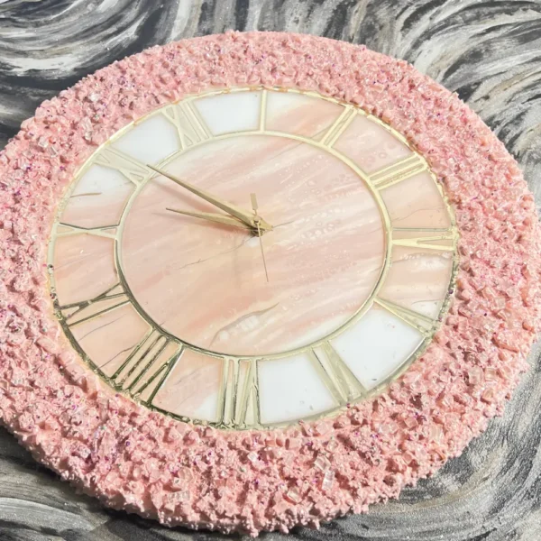 handmade-epoxy-analog-wall-clock-customizable